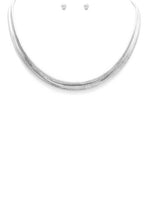 Load image into Gallery viewer, Flat Snake Chain Necklace
